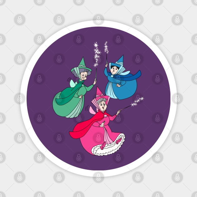 Fairy Godmothers Magnet by Megan Olivia